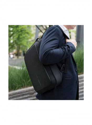 Bobby Bizz Anti-Theft Laptop Backpack Black
