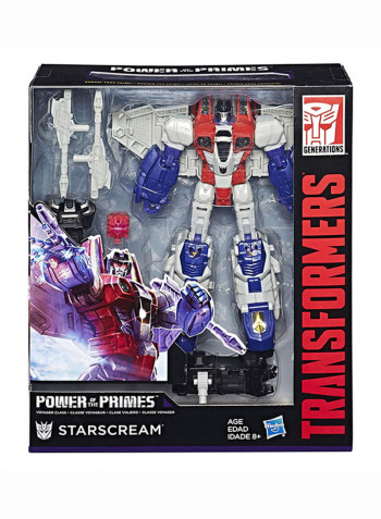 Power Of The Primes Voyager Class Starscream Figure