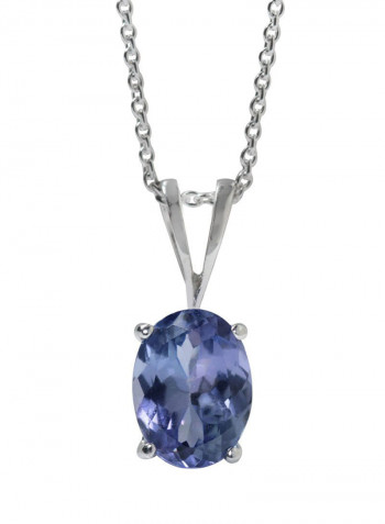 Sterling Silver Metal Pendant Necklace
