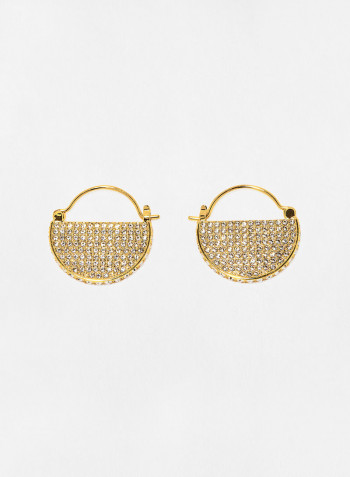 Ginger Semi Hoop Earrings