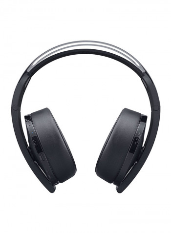 Platinum Wireless Over-Ear Gaming Headphones With Mic For PS4/PS5/XOne/XSeries/NSwitch/PC Black
