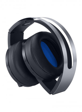 Platinum Wireless Over-Ear Gaming Headphones With Mic For PS4/PS5/XOne/XSeries/NSwitch/PC Black