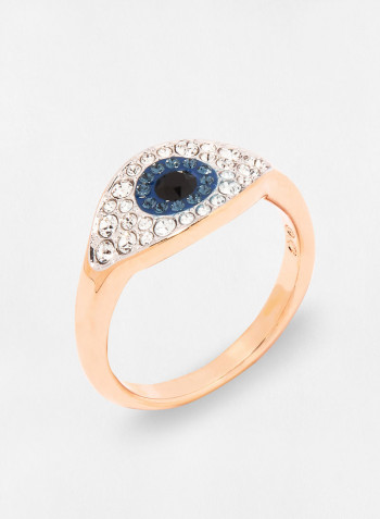 Duo Evil Eye Ring