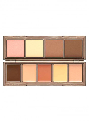 Naked Skin Shapeshifter  Complexion Palette Medium Dark Shift