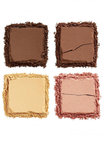 Naked Skin Shapeshifter  Complexion Palette Medium Dark Shift