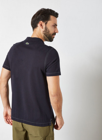 Ultra-Light Knit Polo Abysm