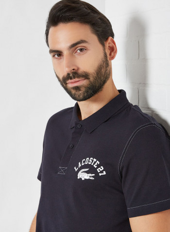 Ultra-Light Knit Polo Abysm