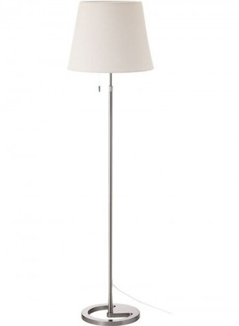 Nickel Plated Floor Lamp White 15watts