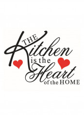 Vinyl Wall Sticker Black/Red
