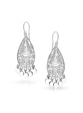 925 Sterling Silver Dangling Earrings