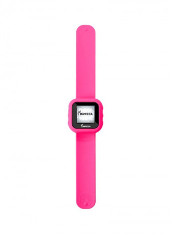 MP3 Slap Watch With Built-In Pedometer 8793231 Pink