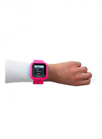 MP3 Slap Watch With Built-In Pedometer 8793231 Pink