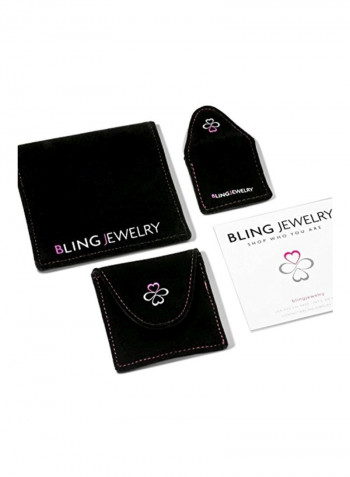 925 Sterling Silver Heart Shape Pendant Necklace