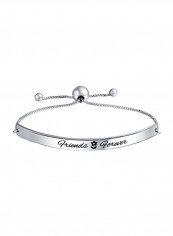 925 Sterling Silver Friends Forever Bracelet