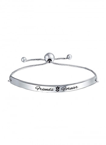 925 Sterling Silver Friends Forever Bracelet