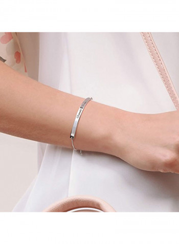 925 Sterling Silver Friends Forever Bracelet