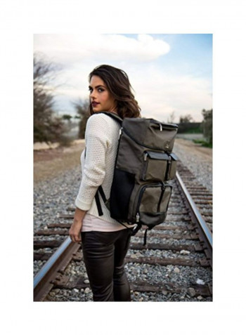 Backpack For 17-Inch Laptop Forest Green