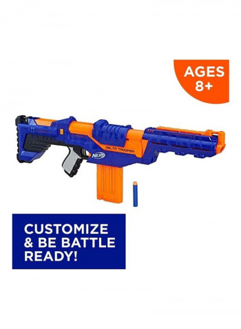 Delta Trooper Combat Blaster With Dart 6.7 x 50.8cm