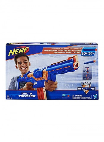Delta Trooper Combat Blaster With Dart 6.7 x 50.8cm