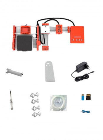 Mini Desktop 3D Printer Assemble Kit Multicolour