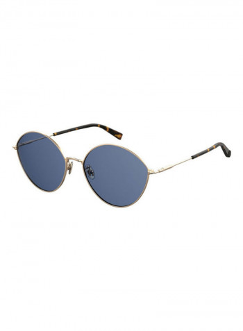 Women's Round Frame Sunglasses - Lens Size: 58 mm