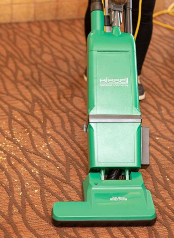 BigGreen Commercial Dual Motors Upright Vacuum With On Board Tools 4.5 l 1080 W BG1000 Black/Green