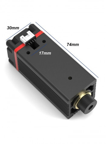 Blue Light Laser Head For Master Series Engraving Machine Black
