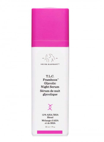 Framboos Glycolic Night Serum 30ml