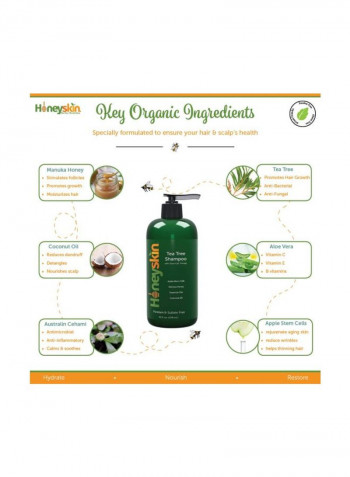 Tea Tree Oil Shampoo And Conditioner Set 476ml