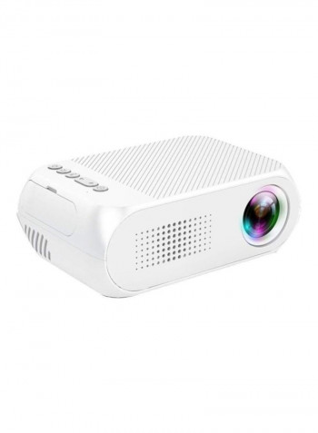 Mini Battery HD Home Theater M227 White