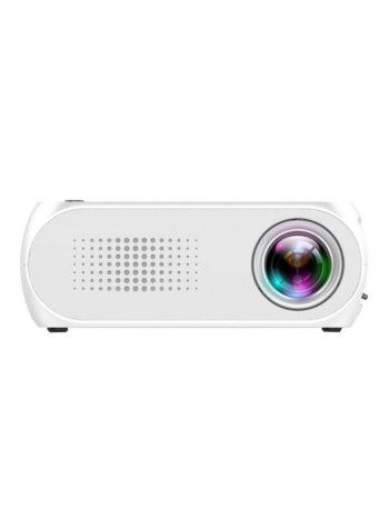 Mini Battery HD Home Theater M227 White