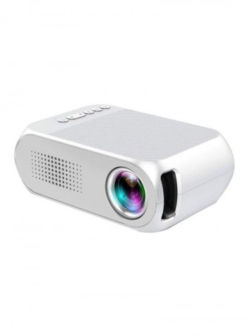 Mini Battery HD Home Theater M227 White