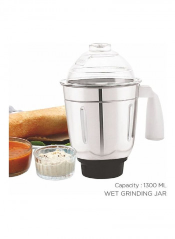 Flora Plus Mixer Grinder with Jars B237 White/Grey