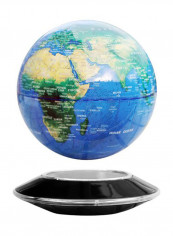 Magnetic Levitation Floating Globe Multicolour 8inch