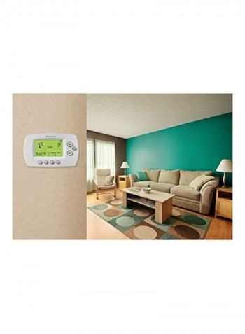 Programmable Thermostat White 5.8x1.5x3.5inch