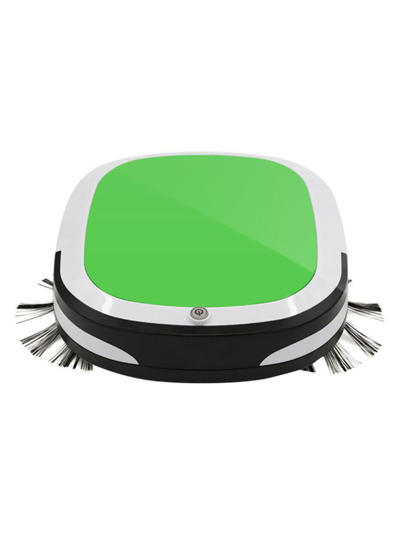 Ultra Thin Rechargeable Robotic Vacuum Cleaner 111526 Green/Black/White