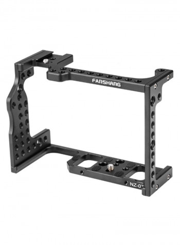 Protective Camera Cage Mount Black