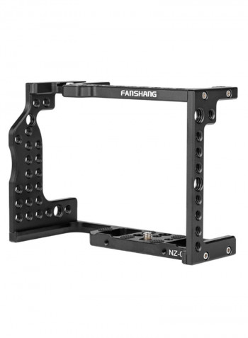 Protective Camera Cage Mount Black