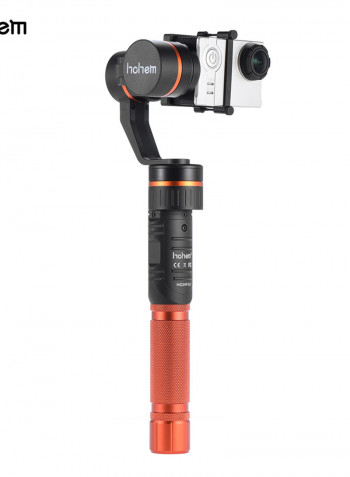 Hohem HG3 3 Axis Handheld Gimbal Action Camera Stabilizer Orange/Black
