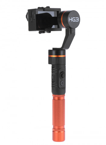 Hohem HG3 3 Axis Handheld Gimbal Action Camera Stabilizer Orange/Black