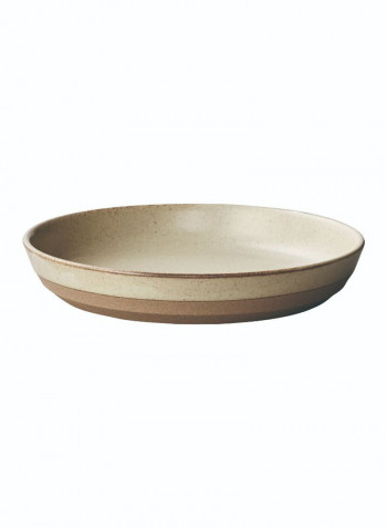 3-Piece Deep Plate Set Beige