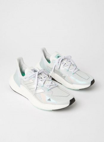 Lace-Up Comfortable Sports Shoes Grey/Blue