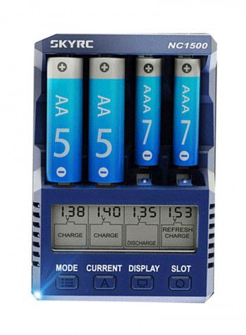 4 Slots NiMH Battery Charger And Discharger Analyzer Models NC1500 108x73x28cm