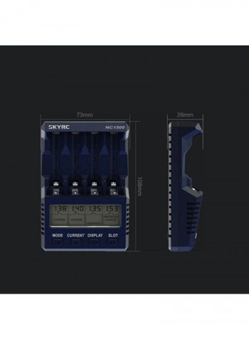 4 Slots NiMH Battery Charger And Discharger Analyzer Models NC1500 108x73x28cm