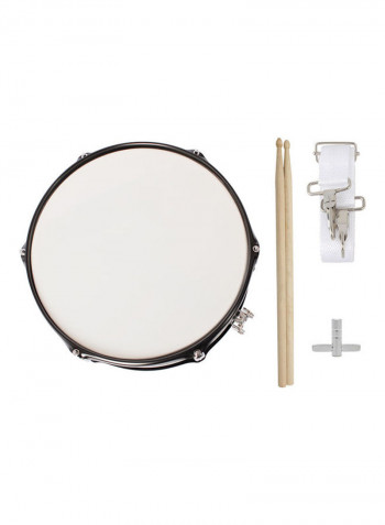 Professional Snare Drum Head with Drumstick and Drum Key Strap