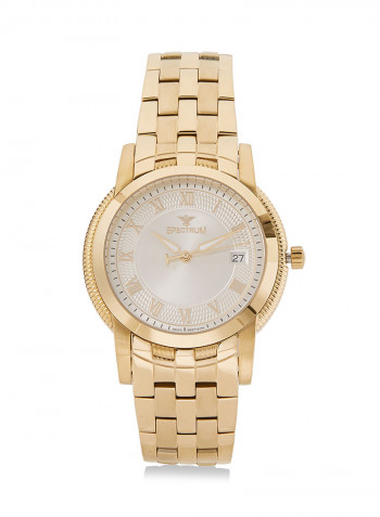 Stainless Steel Analog Watch S12572-1M-2