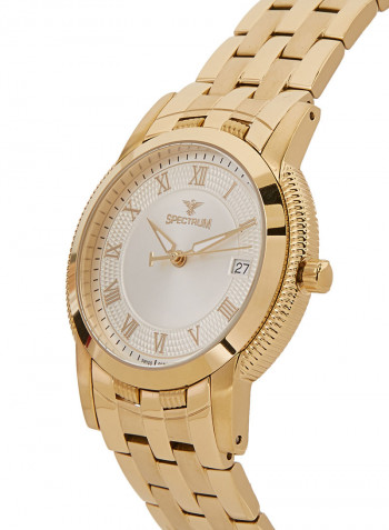 Stainless Steel Analog Watch S12572-1M-2