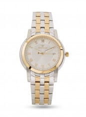 Stainless Steel Analog Watch S12572-1M-3