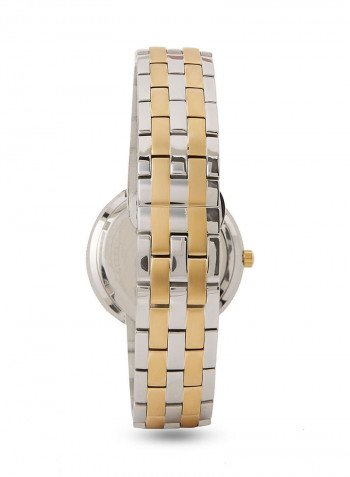 Stainless Steel Analog Watch S12572-1M-3