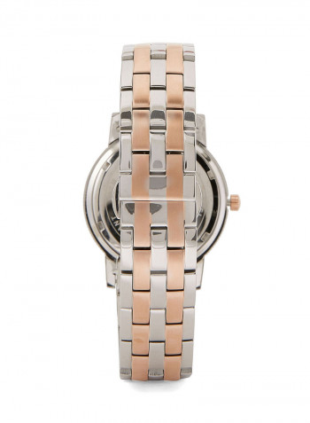Stainless Steel Analog Watch S12572-1M-5